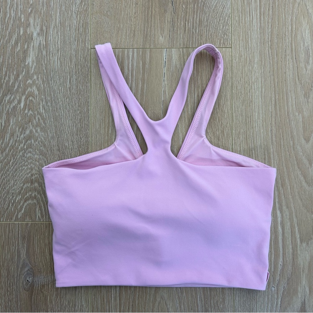 Lululemon Bend This V and Racer Bra *Light Support, A-C Cups Pink - Picture 6 of 9